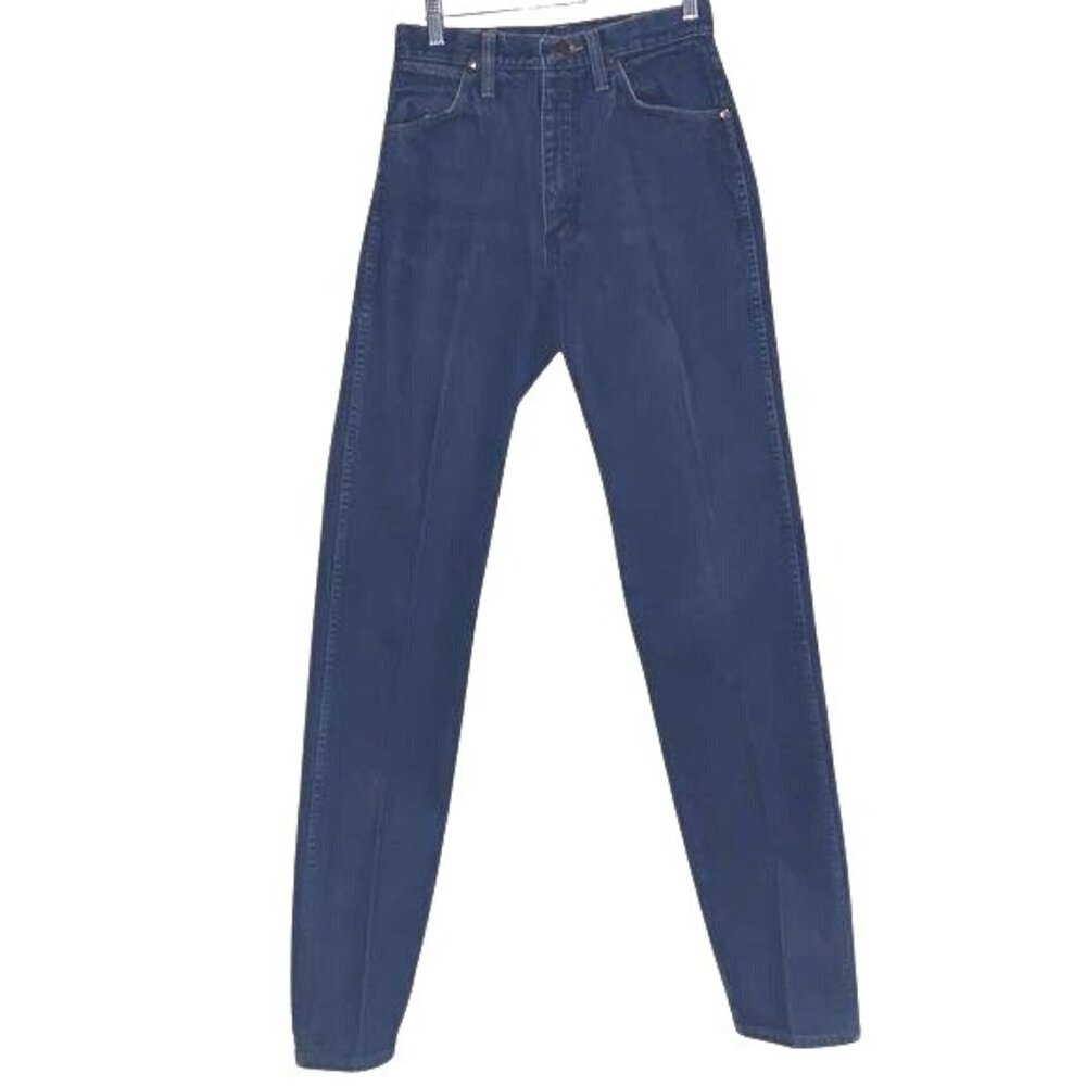 Wrangler Womens High-Waisted Blue Denim Jeans Size 5 X 34